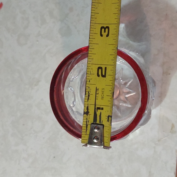 Vintage Small Tamarack Ruby crystal glass. - Picture 5 of 8